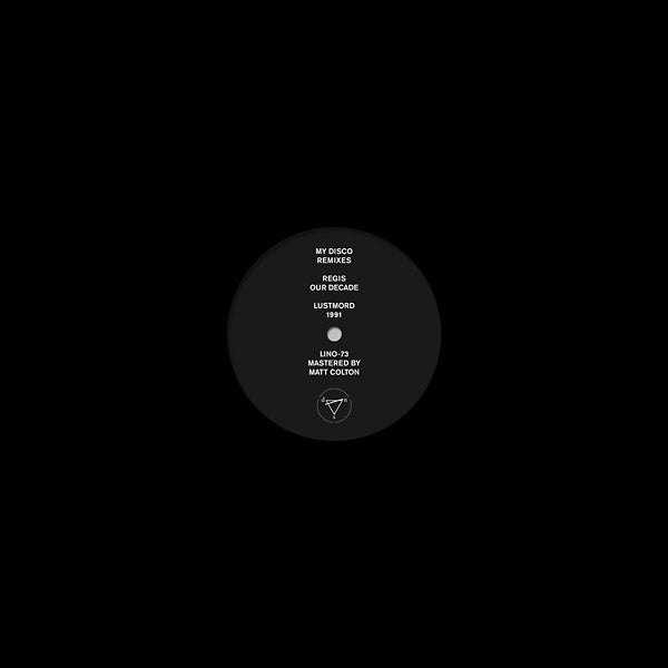 MY DISCO - Regis & Lustmord Remixes | Vinyl