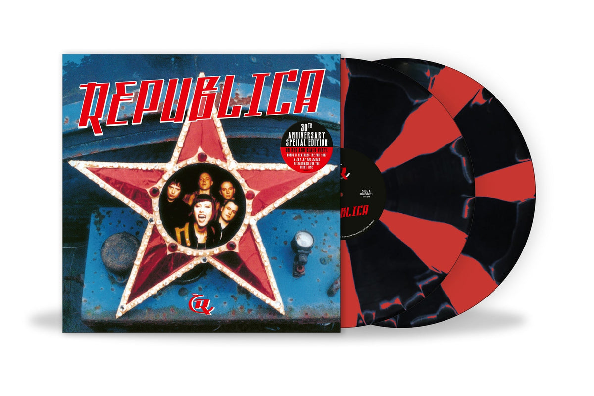 Republica - Republica (Indie Exclusive) [Red And Black ‘Cornetto’ Vinyl] | Vinyl