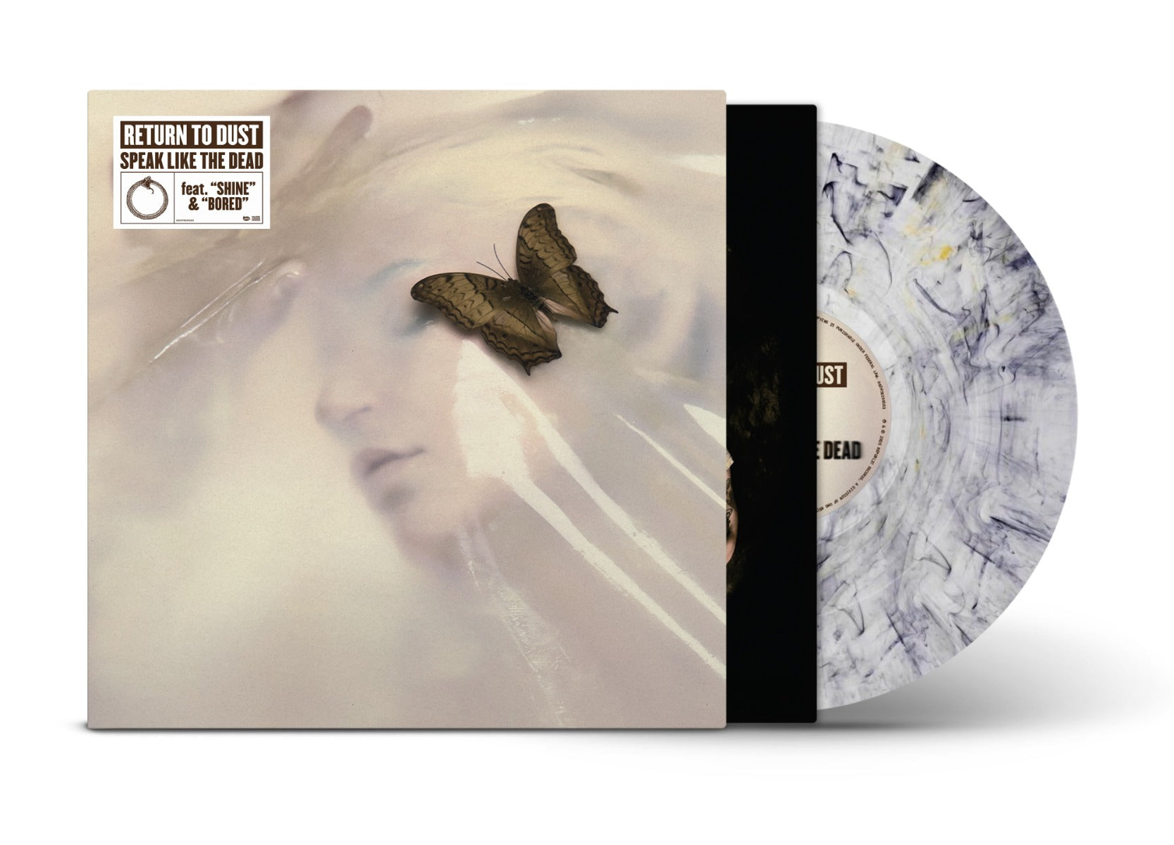 Return To Dust - Speak Like The Dead [Transparent Black/Gold Swirl 12" Ep] | Vinyl