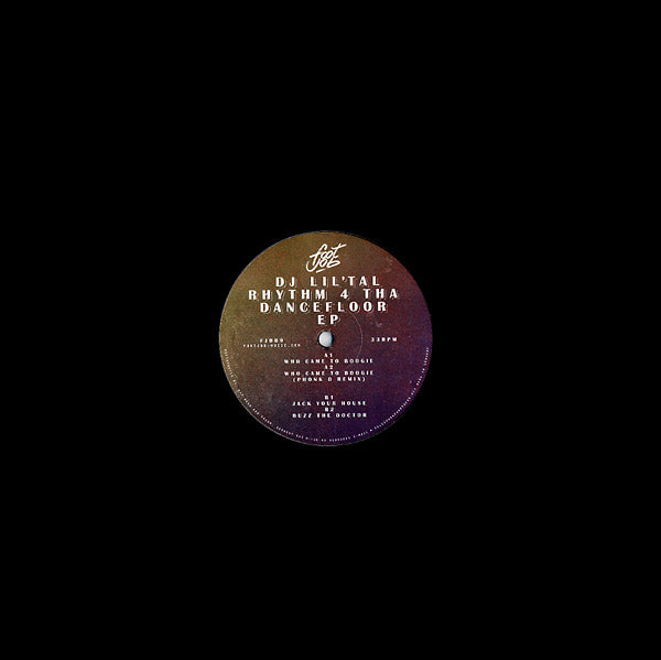 DJ LIL' TAL - Rhythm 4 Tha Dancefloor EP | Vinyl