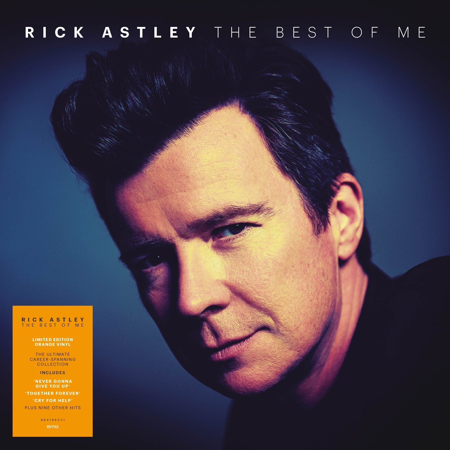 Rick Astley | The Best Of Me (Indie Exclusive) [Orange LP] | Vinyl