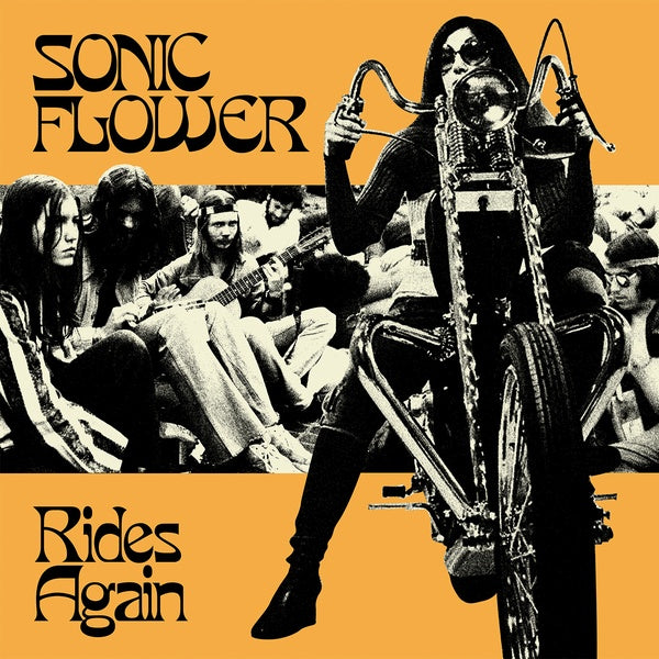 SONIC FLOWER - Rides Again (Cornetto Yellow With Black Stripes Vinyl) | Vinyl