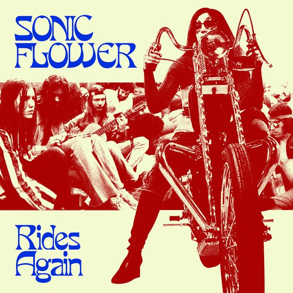 SONIC FLOWER - Rides Again (Transparent Red Vinyl) | Vinyl