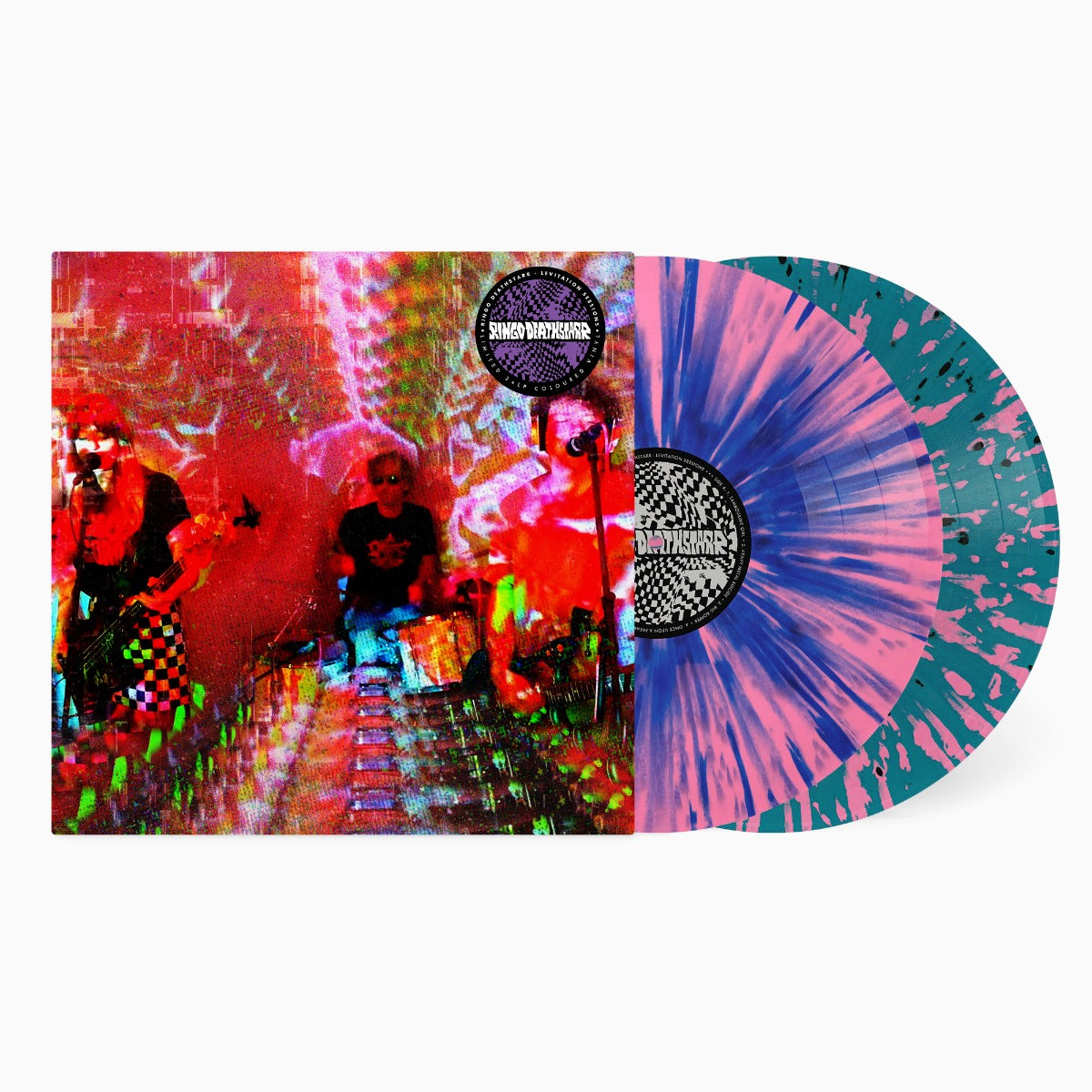 Ringo Deathstarr | Levitation Sessions (Indie Exclusive, Pink & Blue Splattered Colored Vinyl) (2 Lp) | Vinyl