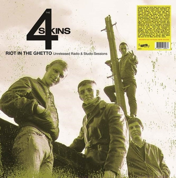 THE 4 SKINS - Riot In The Ghetto: Unreleased Radio & Studio Sessions (Red Vinyl) | Vinyl