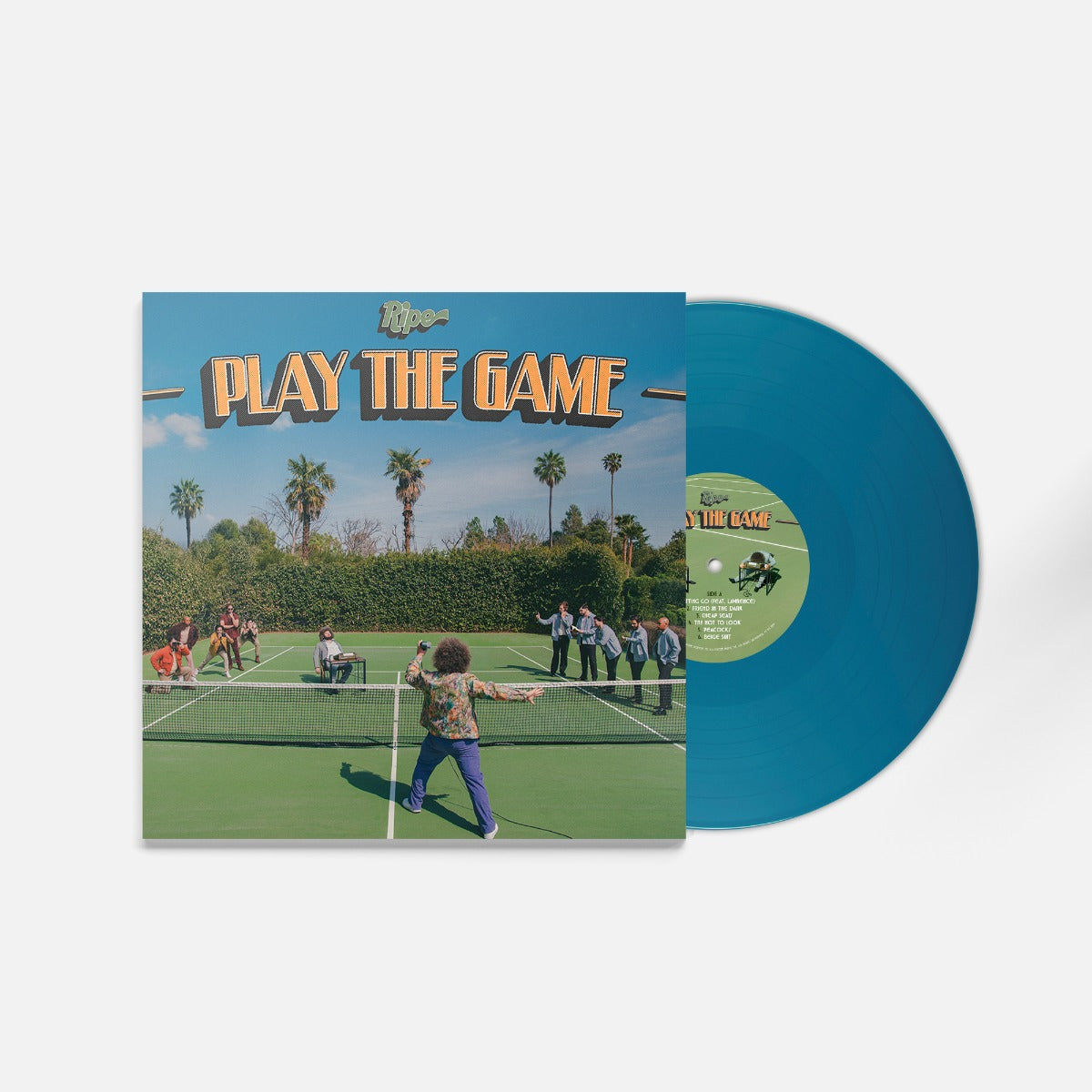 Ripe | Play The Game (Indie Exclusive Aqua Vinyl) [Signed Insert] | Vinyl
