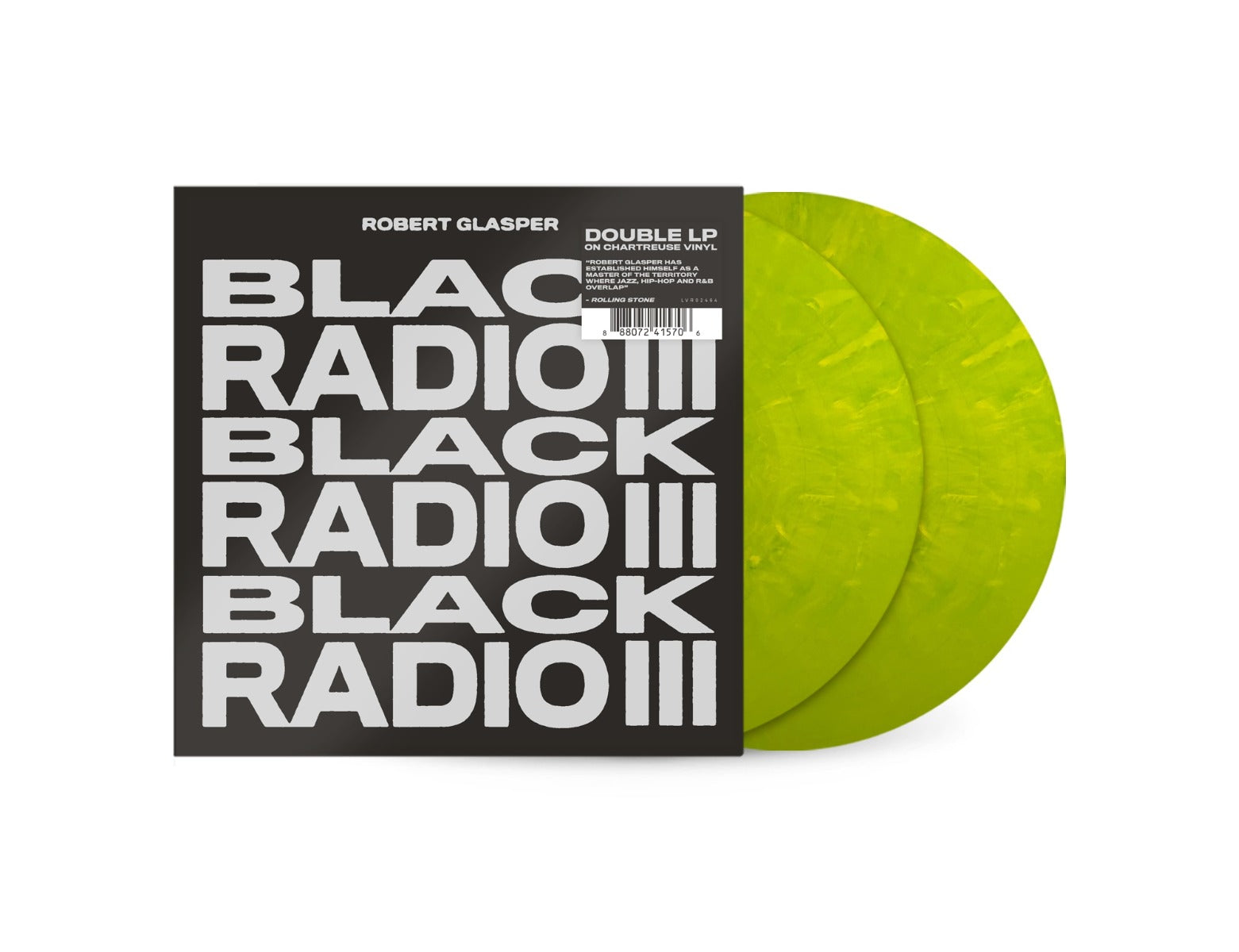Robert Glasper - Black Radio III (Indie Exclusive, Limited Edition, Chartreuse Colored Vinyl) (2 Lp's) | Vinyl
