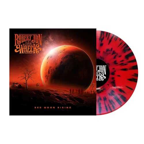 Robert Jon & The Wreck - Red Moon Rising [Red/Black Splatter LP] | Vinyl