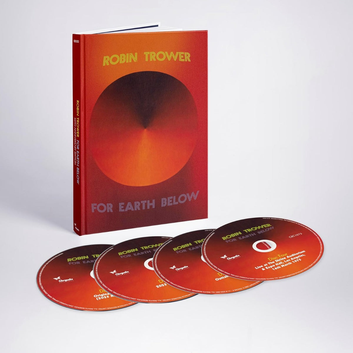 Robin Trower - For Earth Below: 50th Anniversary Edition (Box Set) (4 Cd's) | CD