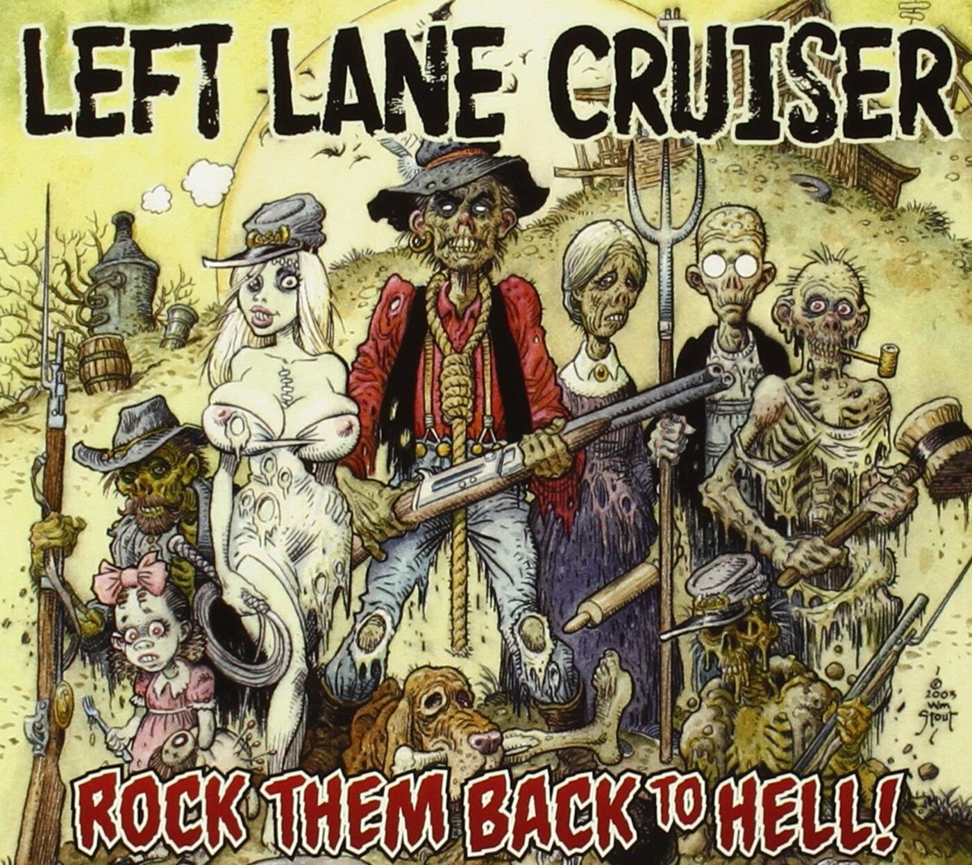 Left Lane Cruiser - Rock Them Back To Hell! | CD