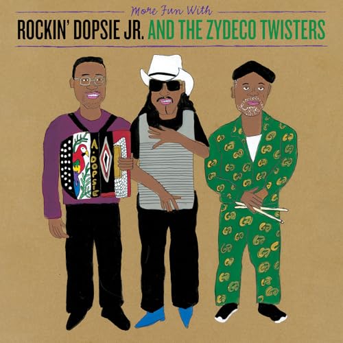 Rockin' Dopsie Jr. & The Zydeco Twisters | More Fun With Rockin' Dopsie, Jr. & The Zydeco Twisters [Translucent Purple LP] | Vinyl