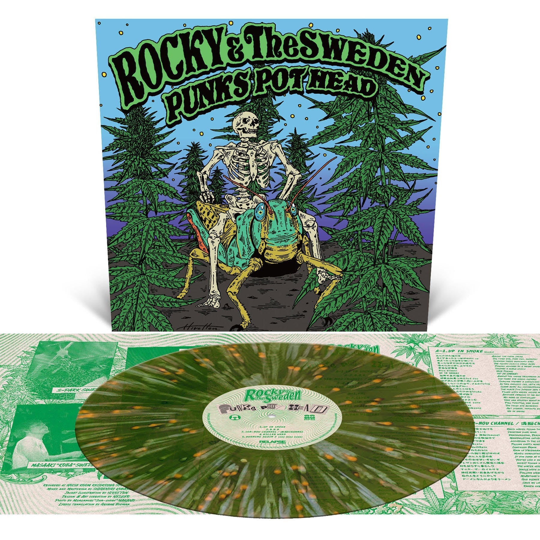 Rocky And The Sweden | Punk'S Pot Head [Super Silver Haze] | Vinyl