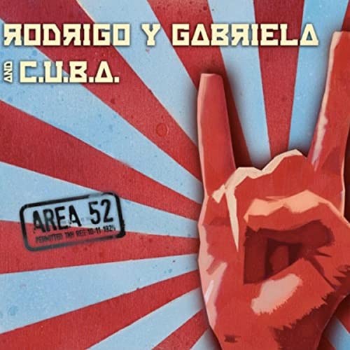 Rodrigo Y Gabriela/C.U.B.A - Area 52 [Red/Blue Splatter 2 LP] | Vinyl