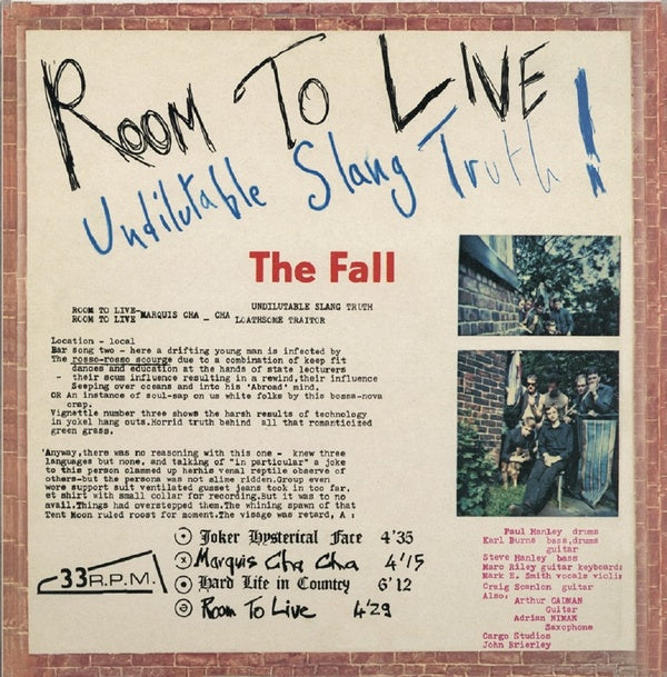 THE FALL - Room To Live (Marbled Color Vinyl) | Vinyl