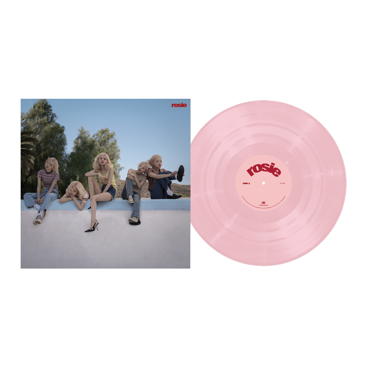 Rosé | Rosie (Band Cover Baby Pink Vinyl) | Vinyl