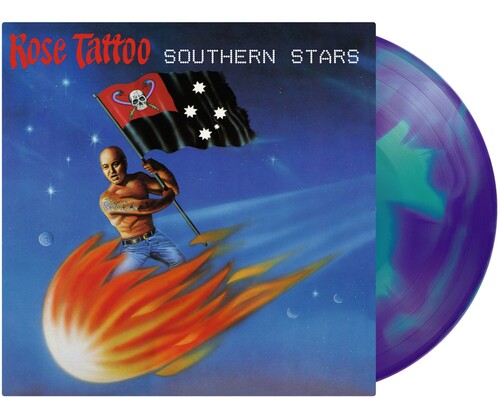 Rose Tattoo - Southern Stars (140G) [Turquoise & Blue Swirl Vinyl] | Vinyl