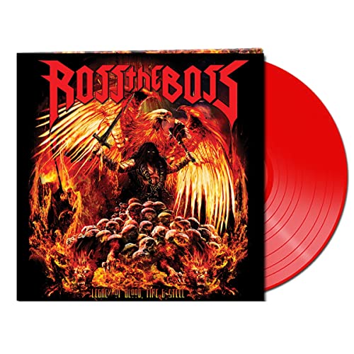 Ross the Boss - Legacy Of Blood, Fire & Steel (Colored Vinyl, Red, 180 Gram Vinyl, Limited Edition, Anniversary Edition) | Vinyl