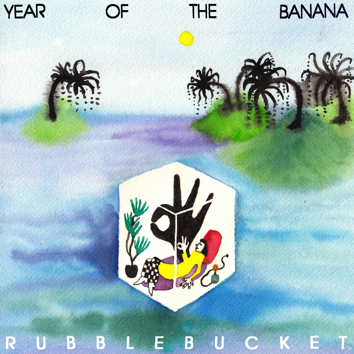 Rubblebucket | Year Of The Banana (Indie Exclusive Yellow & Brown Splatter Vinyl) | Vinyl