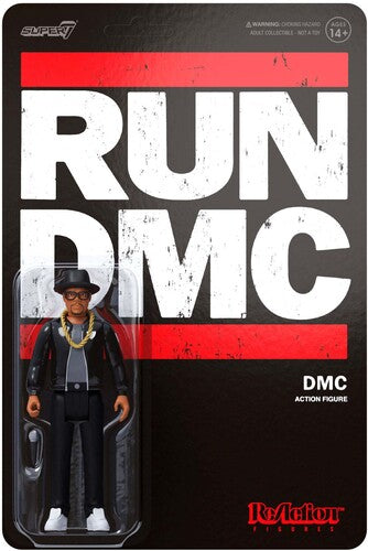 RUN DMC - Super7 - RUN DMC ReAction Figures - Darryl DMC McDaniels (Collectible, Figure, Action Figure) | Action Figure