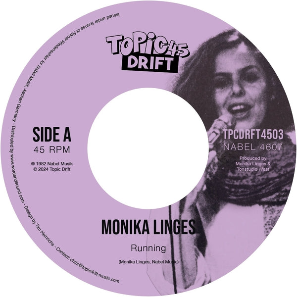 Monika Linges | Running/Till We Get There | Vinyl
