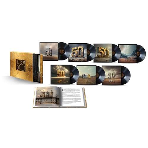 Rush - 50 [Deluxe 180g 7 LP] | Vinyl