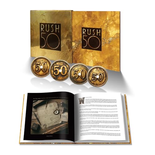 Rush | 50 [Deluxe 4 CD] | CD