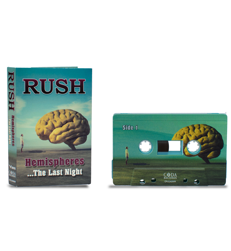 RUSH - HEMISPHERES (AQUA BLUE SHELL) | Cassette