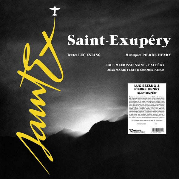LUC ESTANG & PIERRE HENRY - Saint-Exupery | Vinyl