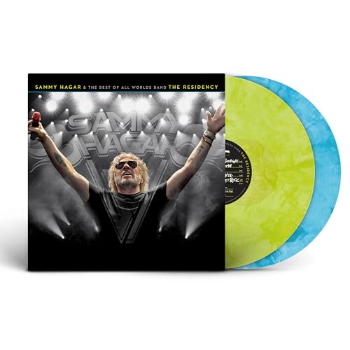 Sammy Hagar - Sammy Hagar & The Best Of All Worlds Band - The Residency [Amplified Lime/Reverb Blue 2 LP] | Vinyl