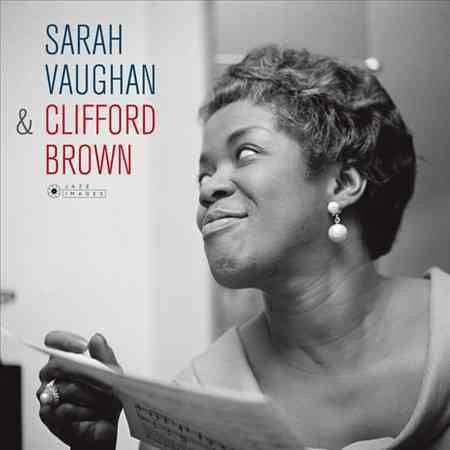 Sarah Vaughan & Clifford Brown - Sarah Vaughan With Clifford Brown (Images By Iconic French Fotographer Jean-Pierre Leloir) | Vinyl