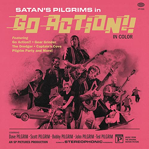 Satan's Pilgrims - Go Action!! [Metallic Gold Swirl LP] | Vinyl
