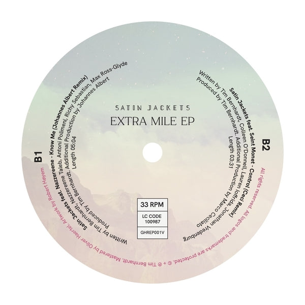 Satin Jackets - Extra Mile [12"] | Vinyl