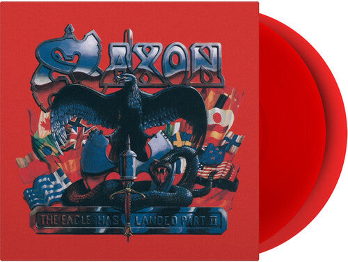 Saxon | Eagle Has Landed Part II (Limited Edition, 180 Gram Translucent Red Colored Vinyl) [Import] (2 Lp's) | Vinyl