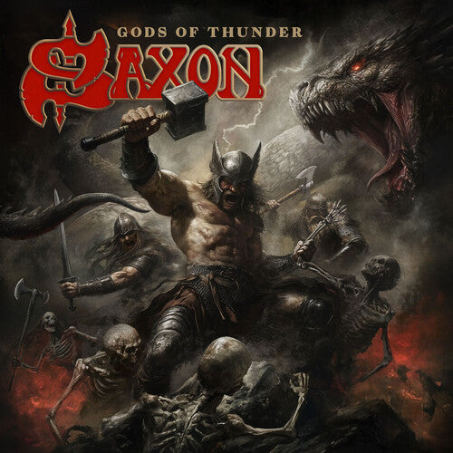 Saxon - Gods Of Thunder (Indie Exclusive) [Clear Vinyl] | Vinyl