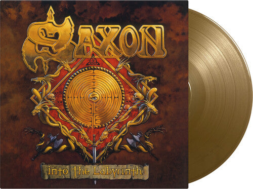 Saxon | Into The Labyrinth (Limited Edition, 180-Gram Gold Colored Vinyl) [Import] | Vinyl