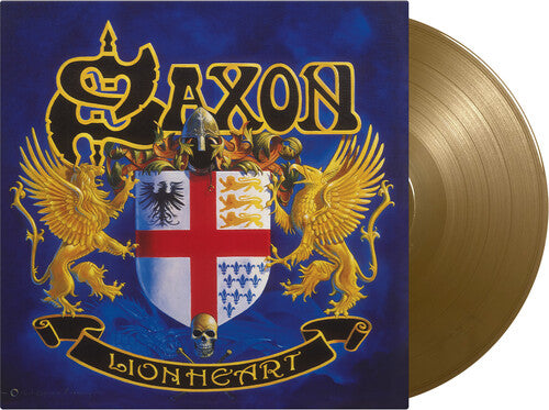 Saxon | Lionheart (Limited Edition, 180 Gram Gold Colored Vinyl) [Import] | Vinyl