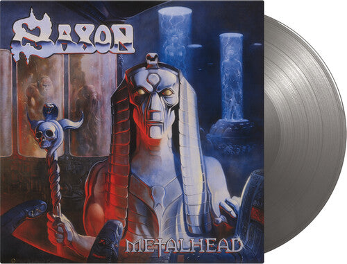 Saxon | Metalhead (Limited Edition, 180 Gram Vinyl, Colored Vinyl, Silver) [Import] | Vinyl