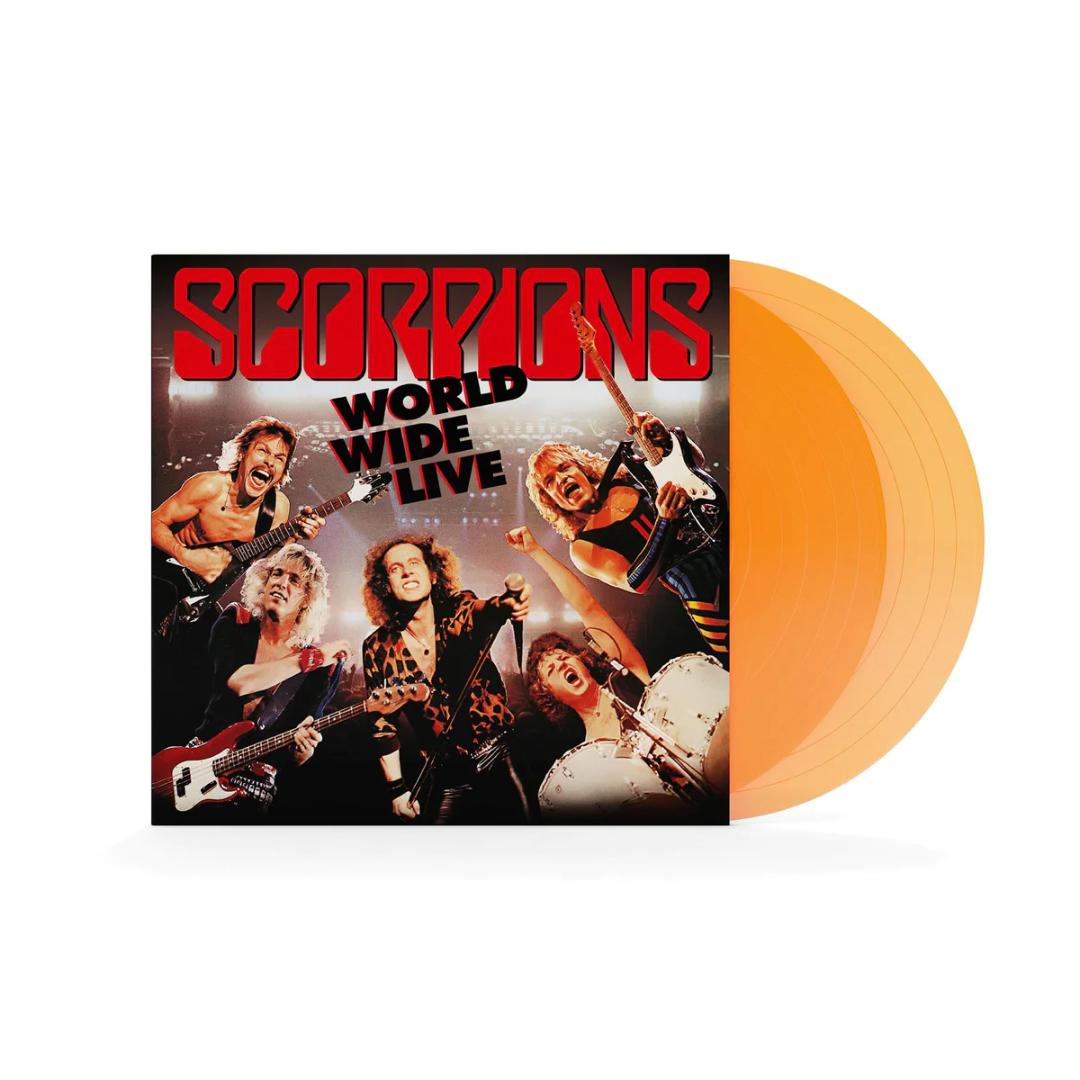 Scorpions - World Wide Live (180 Gram Vinyl, Colored Vinyl, Orange) [Import] (2 Lp's) | Vinyl