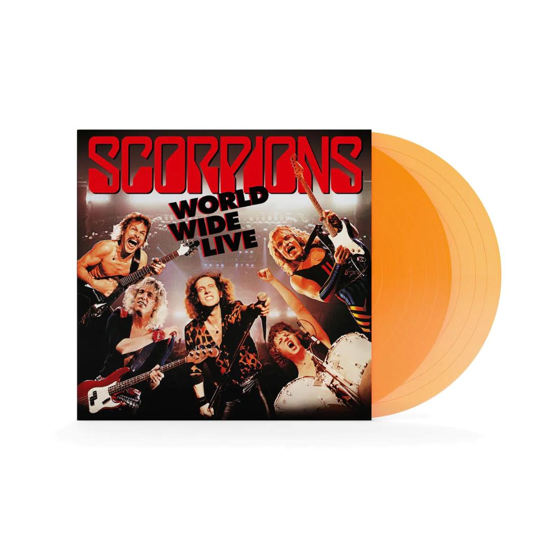 Scorpions | World Wide Live (180 Gram Vinyl, Colored Vinyl, Orange) [Import] (2 Lp's) | Vinyl
