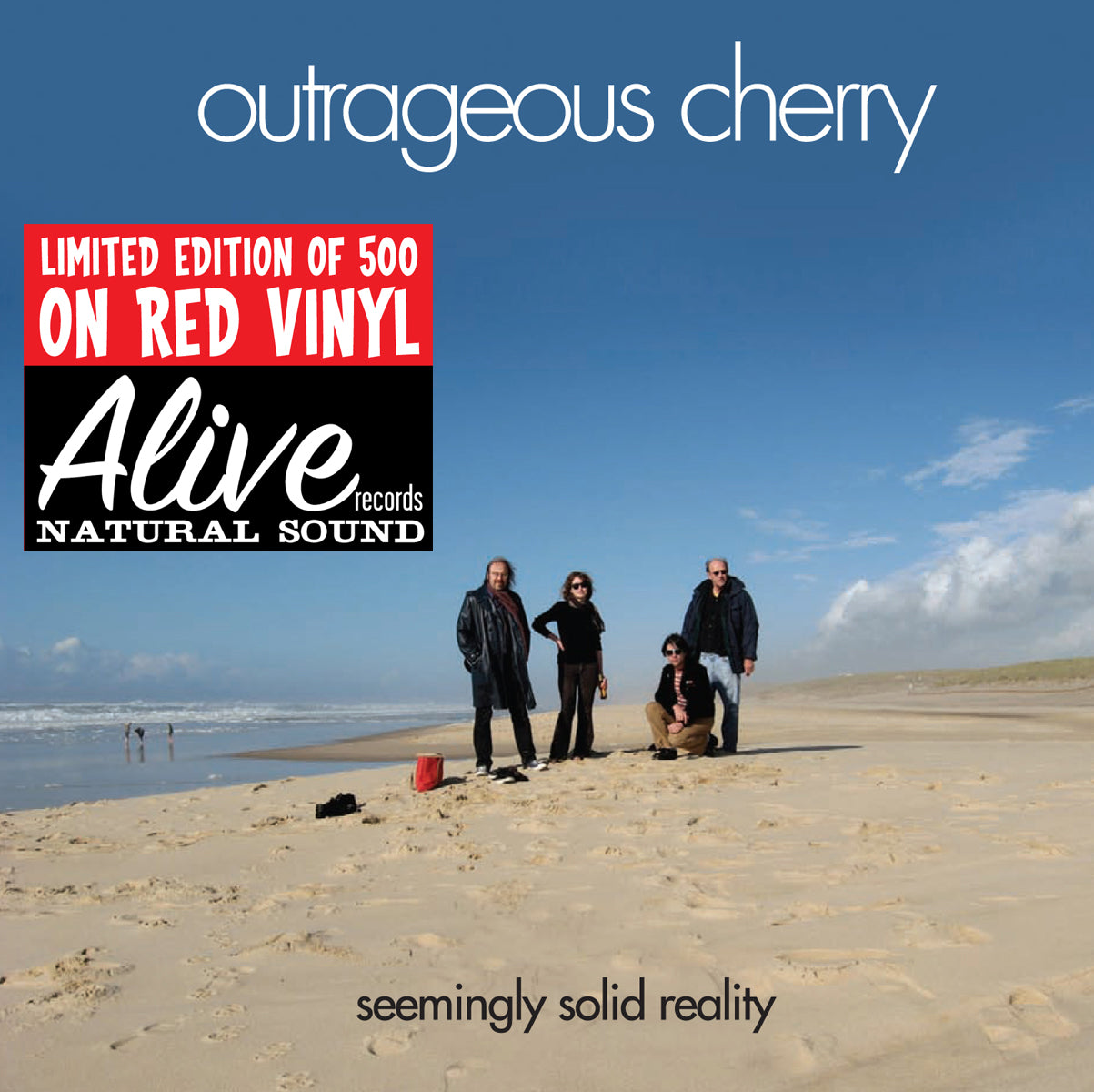 Outrageous Cherry - Seemingly Solid Reality LP (RED VINYL) | Vinyl