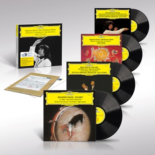 Seiji Ozawa/Boston Symphony Orchestra - Ravel: The Orchestral Works (The Original Source Series) [180g 4 LP] | Vinyl