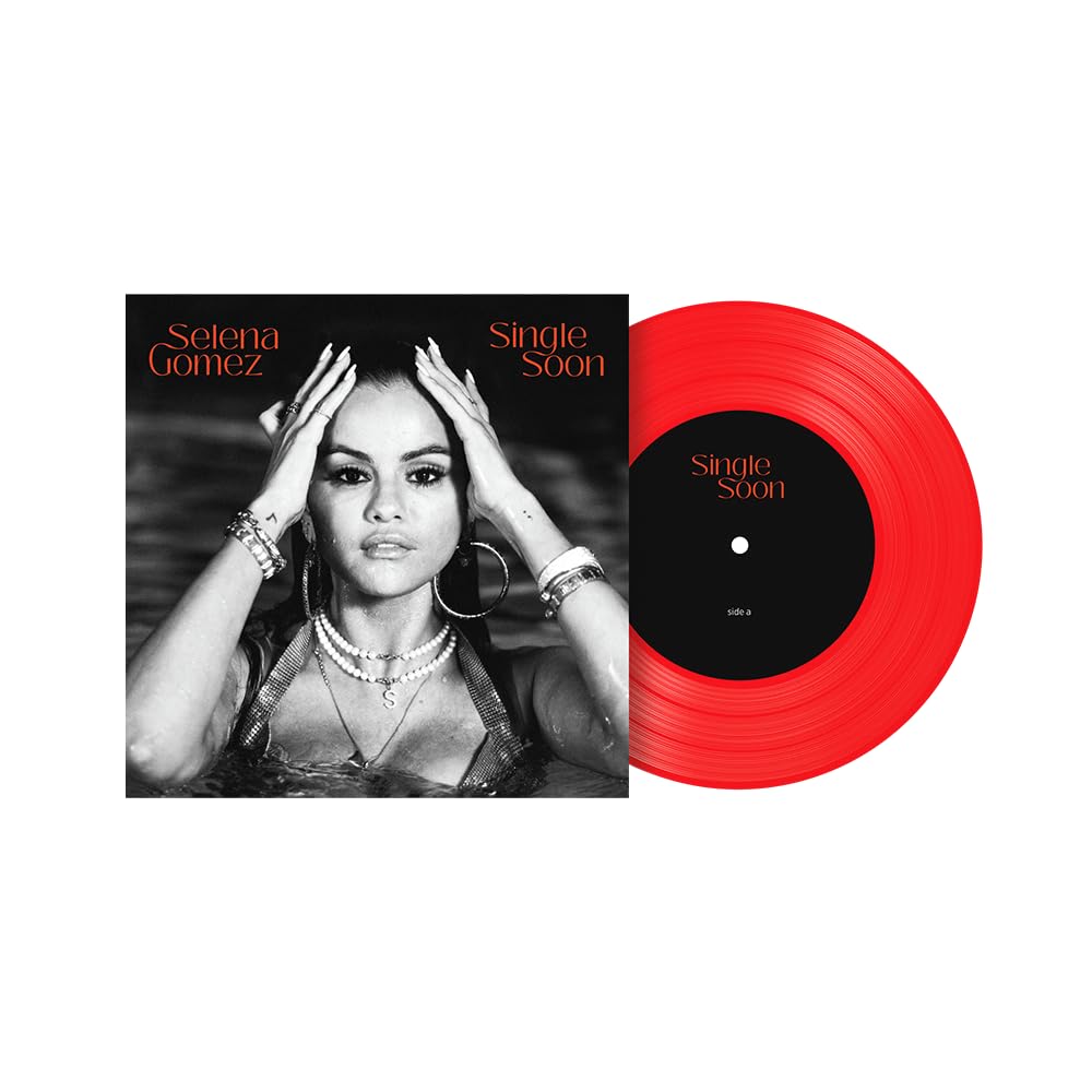 Selena Gomez | Single Soon (Limited Edition, Red Colored Vinyl) [Import] (7" Single) | Vinyl