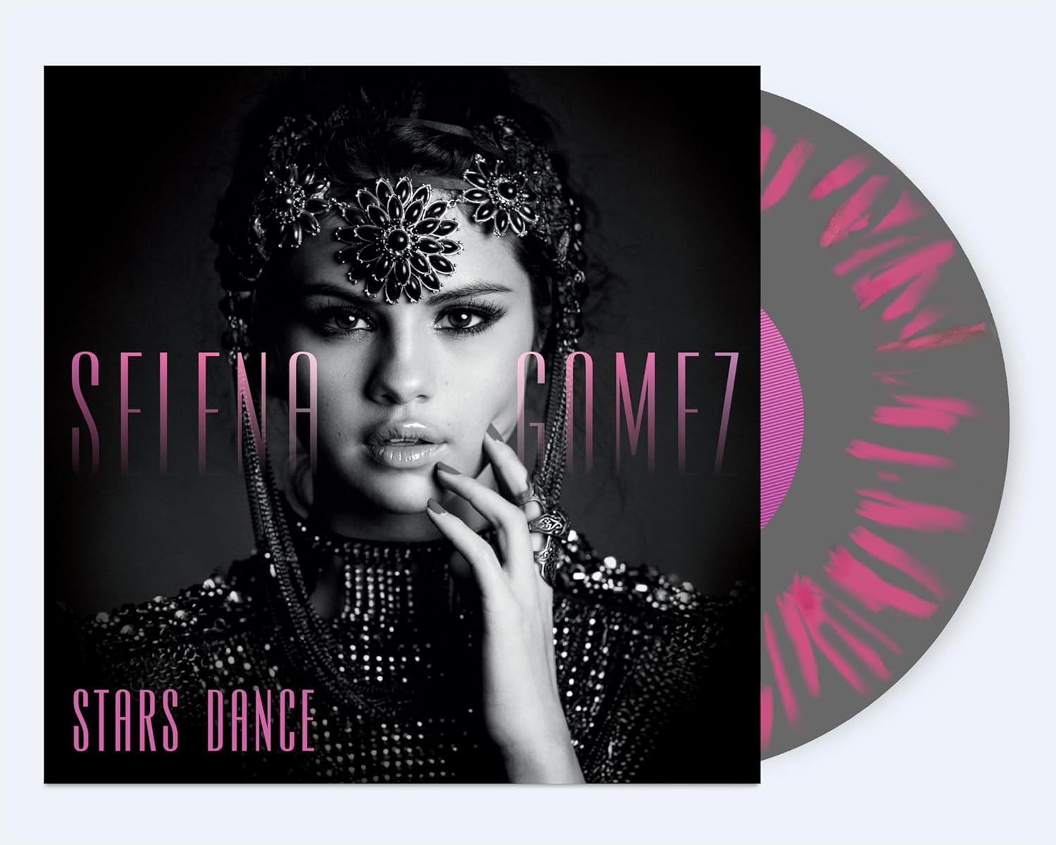 Selena Gomez - Stars Dance (Limited Edition, Gray W/ Pink Splatter Colored Vinyl) | Vinyl