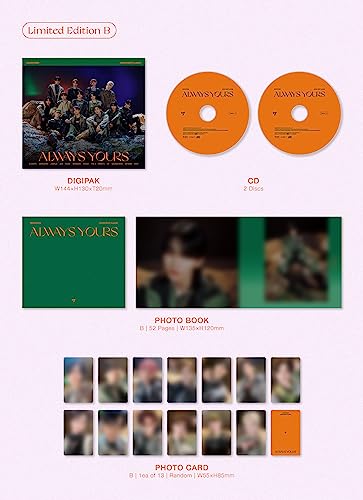 SEVENTEEN - ALWAYS YOURS [Limited Edition B] [2CD + Book] | CD