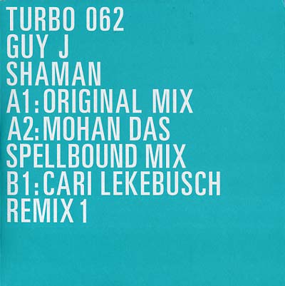 GUY J - Shaman | Vinyl