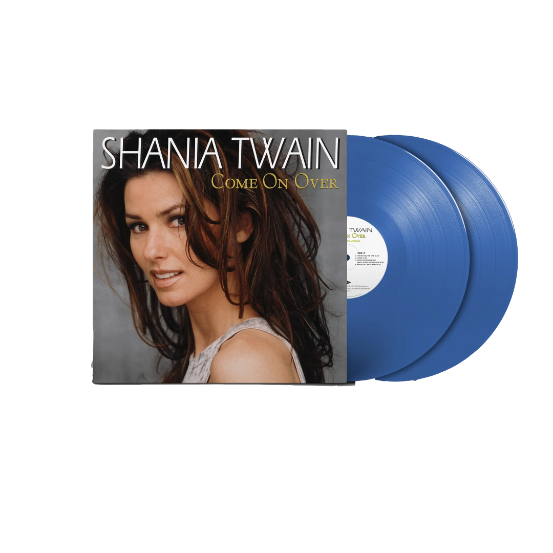 Shania Twain - Come on Over: 25th Anniversary Diamond Edition (Limited Edition, Blue Vinyl) [Import] (2 Lp's) | Vinyl