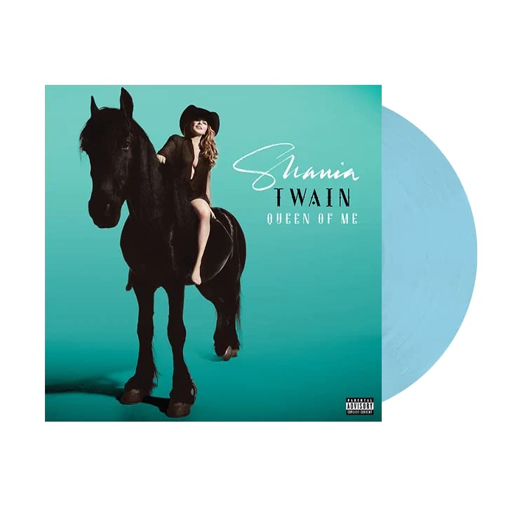 Shania Twain - Queen Of Me [Explicit Content] (Limited Edition, Alternate Cover, Baby Blue Colored Vinyl) | Vinyl