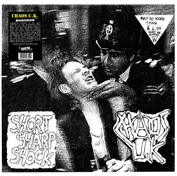 CHAOS U.K. - Short Sharp Shock (White Vinyl) | Vinyl