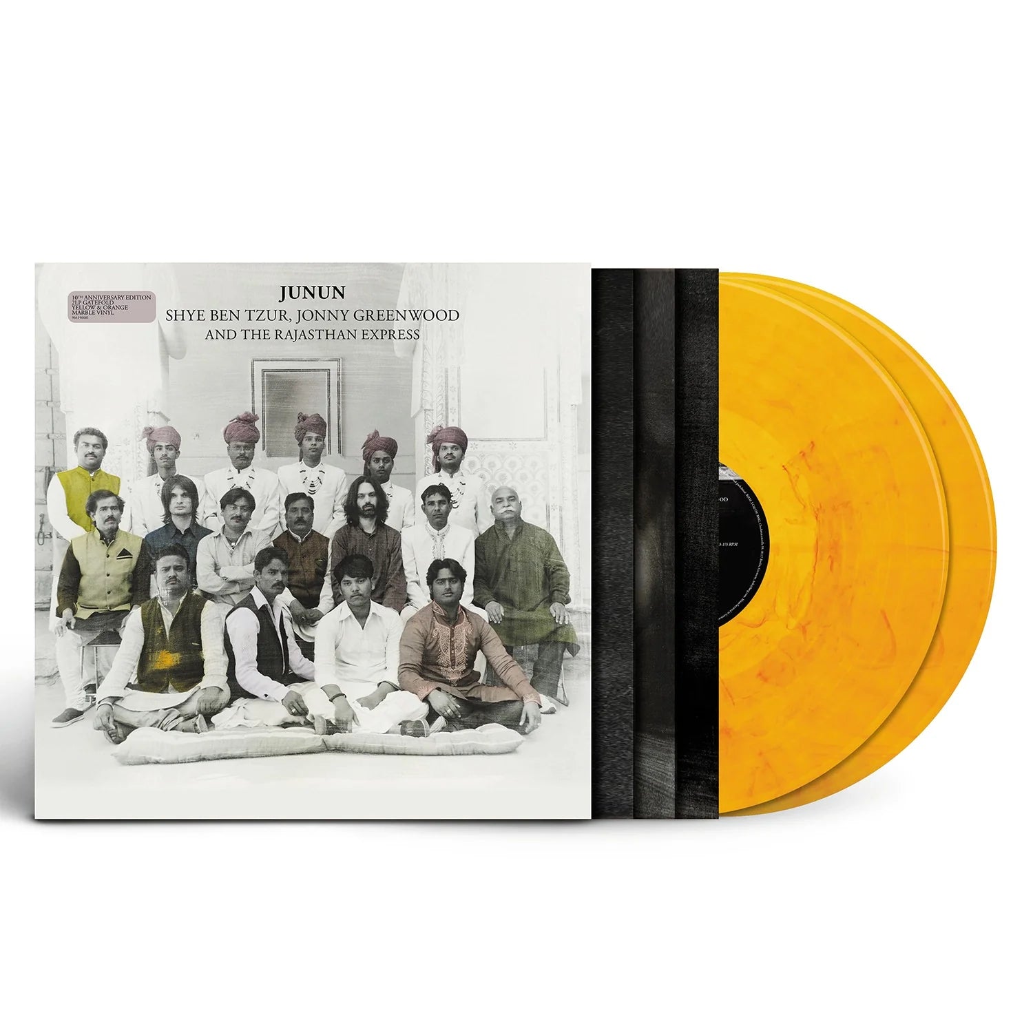 Shye Ben-Tzur / Jonny Greenwood / The Rajasthan Ex | Junjun [Yellow/Orange Marble 2LP] | Vinyl