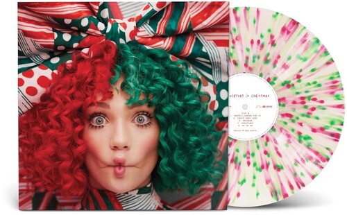 Sia - Everyday Is Christmas (Limited Edition, Peppermint White with Red & Green Splatter) Colored Vinyl) [Import] | Vinyl